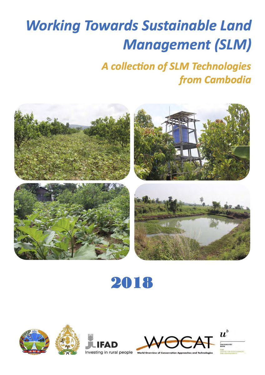 Working towards Sustainable Land Management - A collection of SLM Technologies from Cambodia