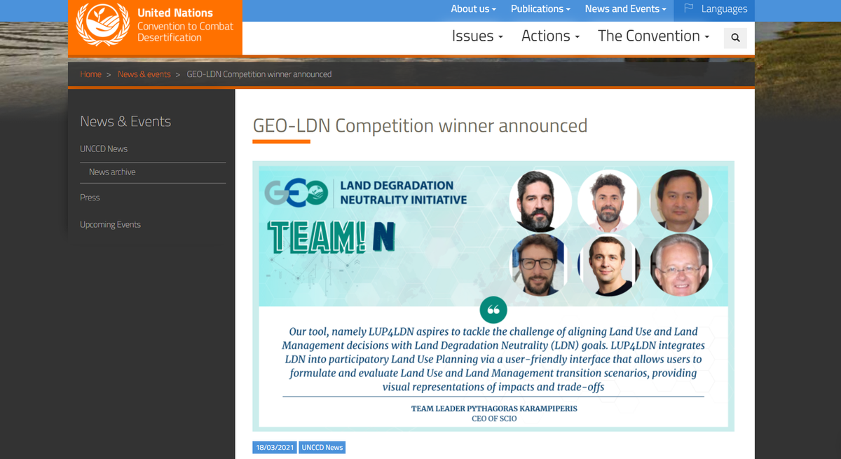 GEO-LDN Competition winner
